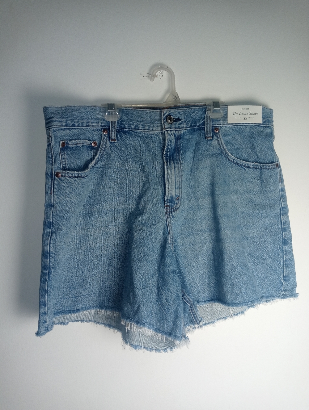 Abercrombie & Fitch High Rise The Loose Short Size 33